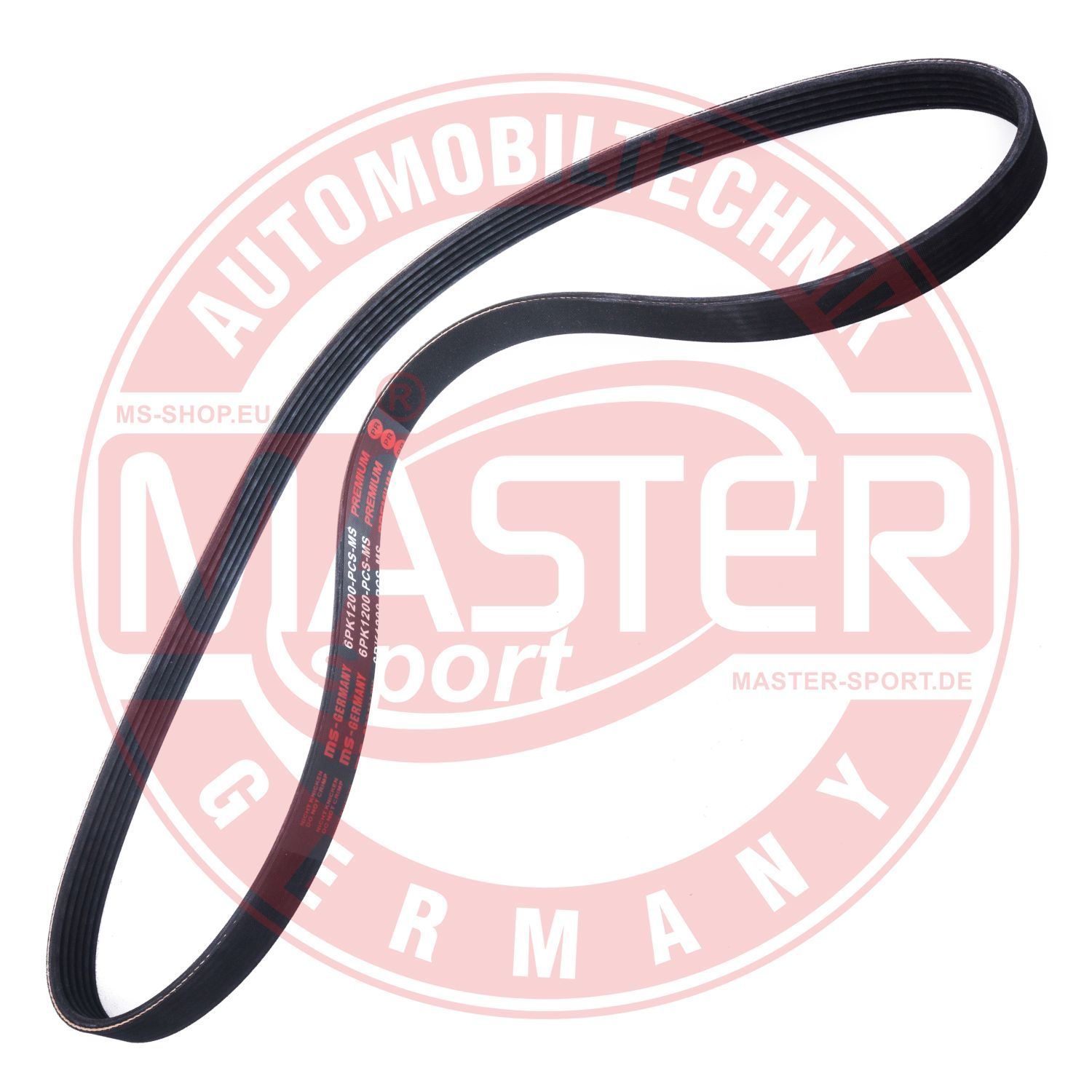Pasek klinowy wielorowkowy MASTER-SPORT GERMANY 6PK1200-PCS-MS