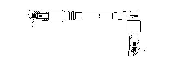 Przewód zapłonowy BREMI 351/30
