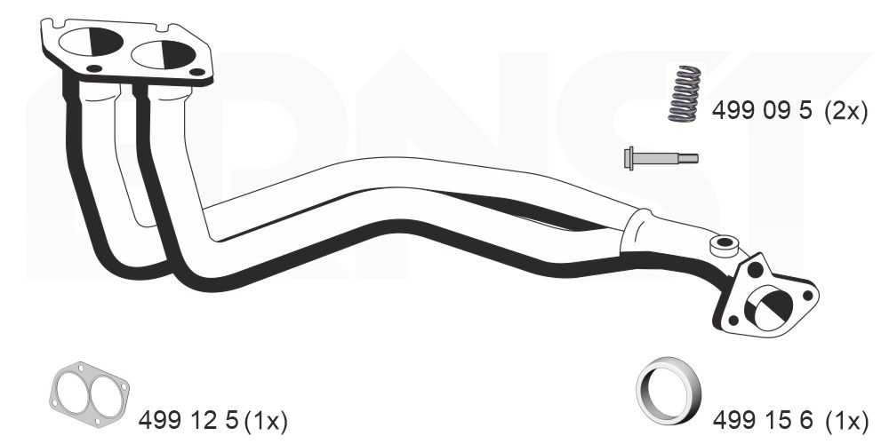 Racord evacuare ERNST 023573