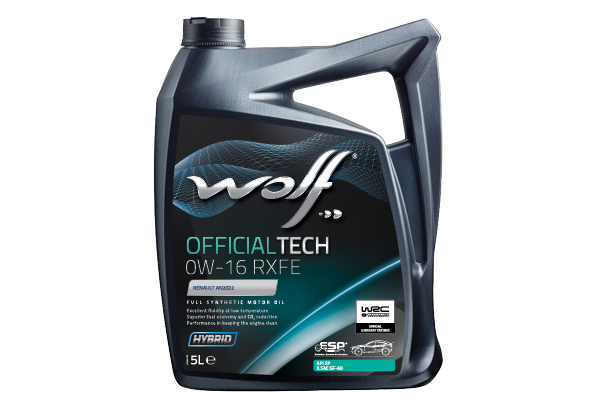 ulei de motor WOLF OFFICIALTECH 0W-16 RXFE 1054006