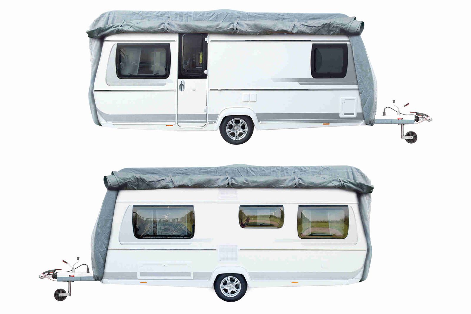 Housse de protection pour caravane