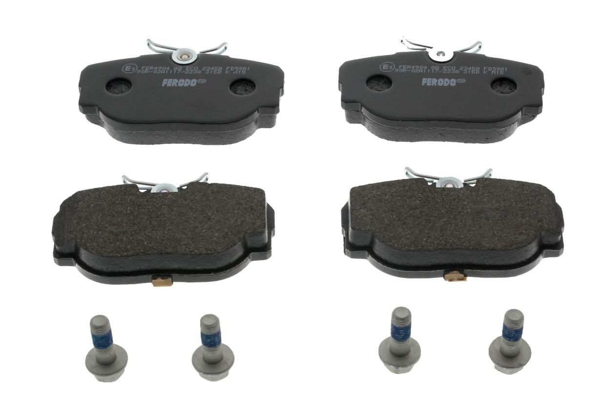 set placute frana,frana disc FERODO PREMIER ECO FRICTION FDB981