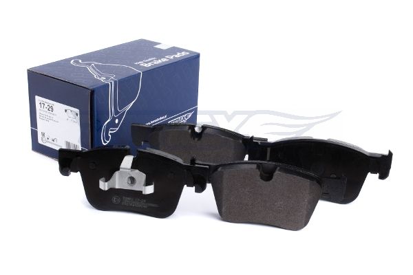 Levně Sada brzdových destiček, kotoučová brzda TOMEX Brakes 17-29