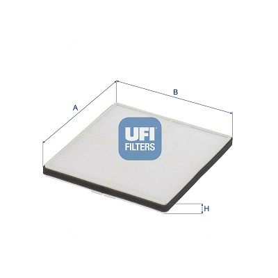 Filtru, aer habitaclu UFI 53.628.00