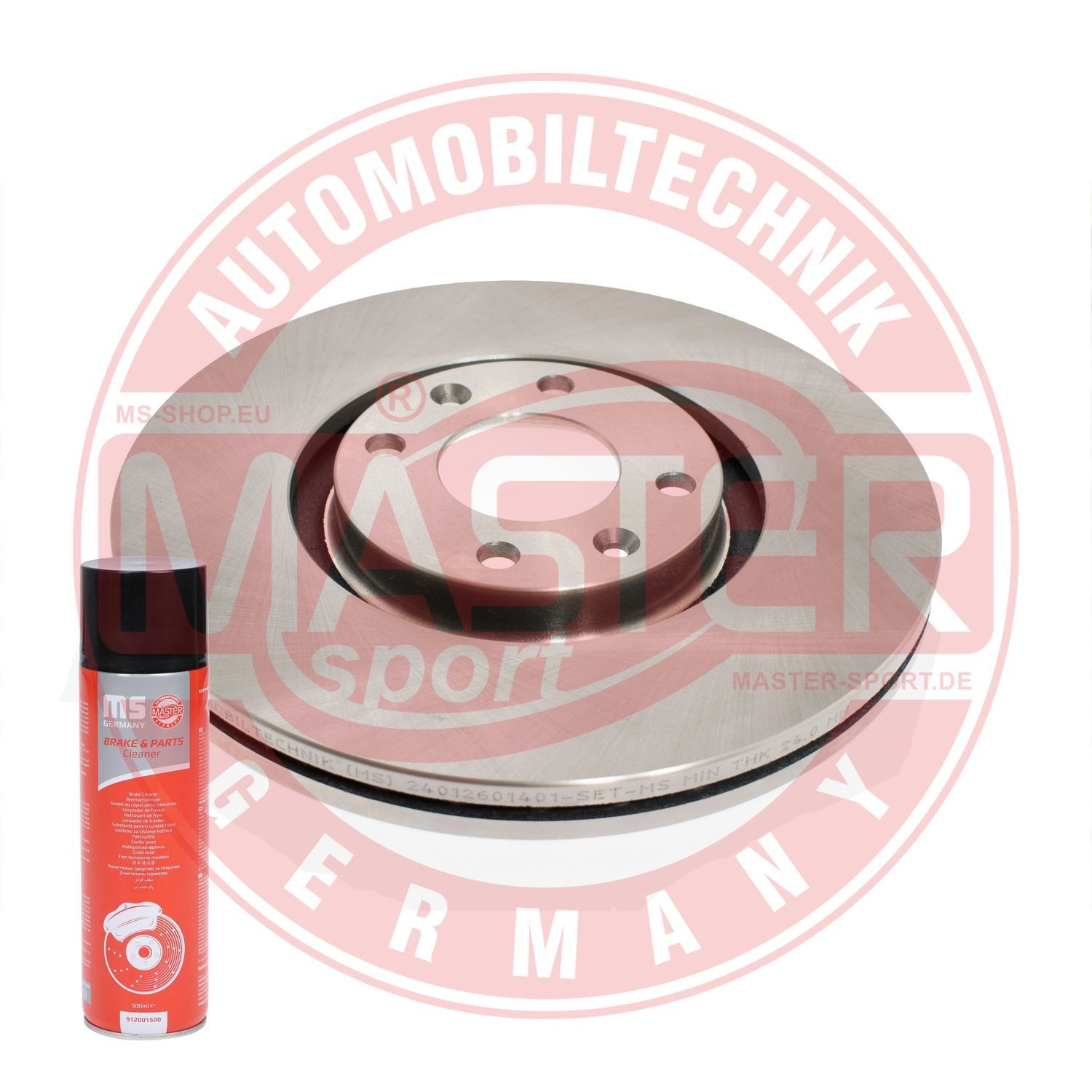 Tarcza hamulcowa MASTER-SPORT GERMANY 24012601401-PCS-MSP