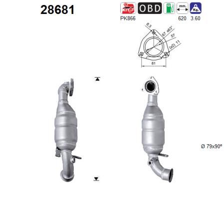 Katalizator AS 28681