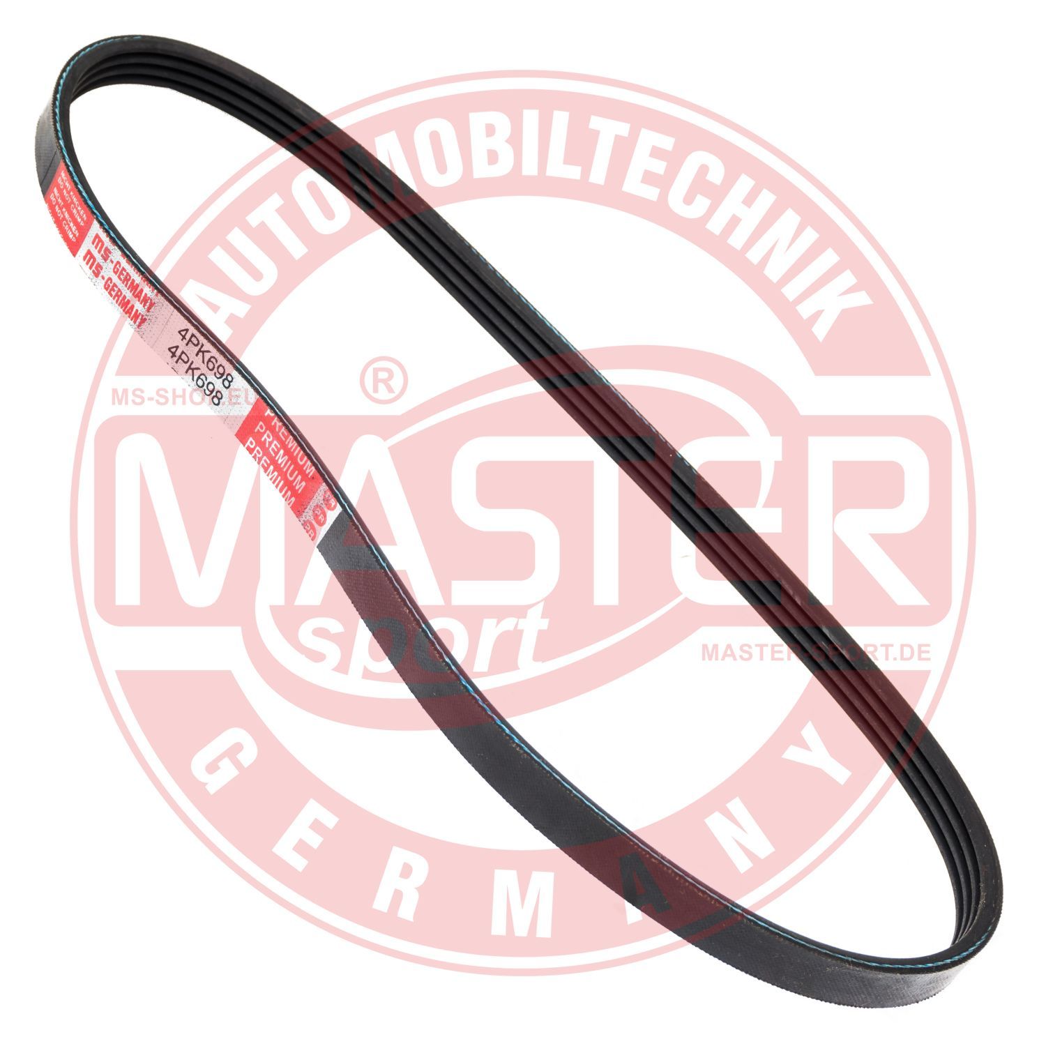 Pasek klinowy wielorowkowy MASTER-SPORT GERMANY 4PK698-PCS-MS