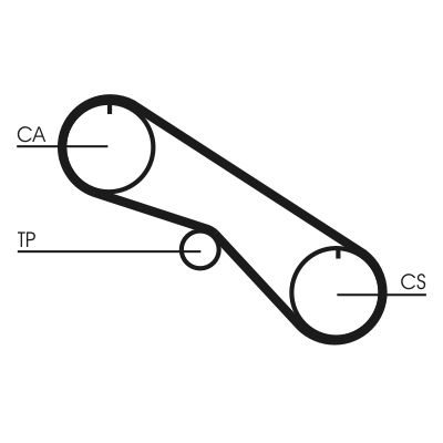 Ozubený remeň CONTINENTAL CTAM CT1082