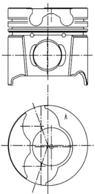 Piest KOLBENSCHMIDT 99561620