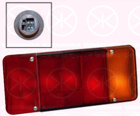 Lampa tylna zespolona KLOKKERHOLM 20960701