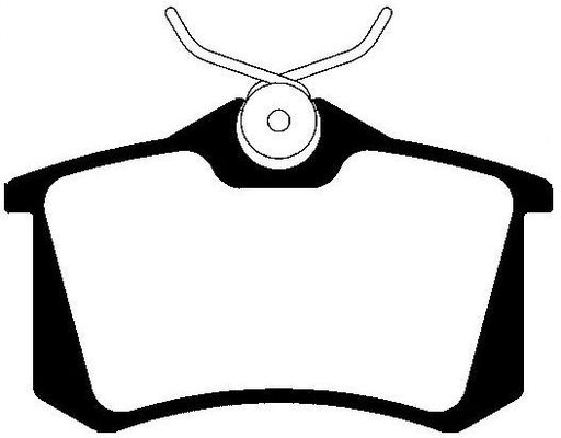 ABTEX - Rear Brake Pad Set
