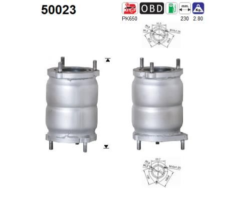 Katalizator AS 96418351