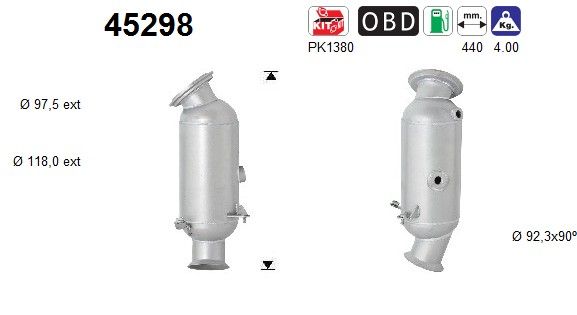 Catalizator AS 45298