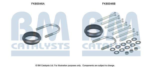 Zestaw montażowy, katalizator BM CATALYSTS FK80046