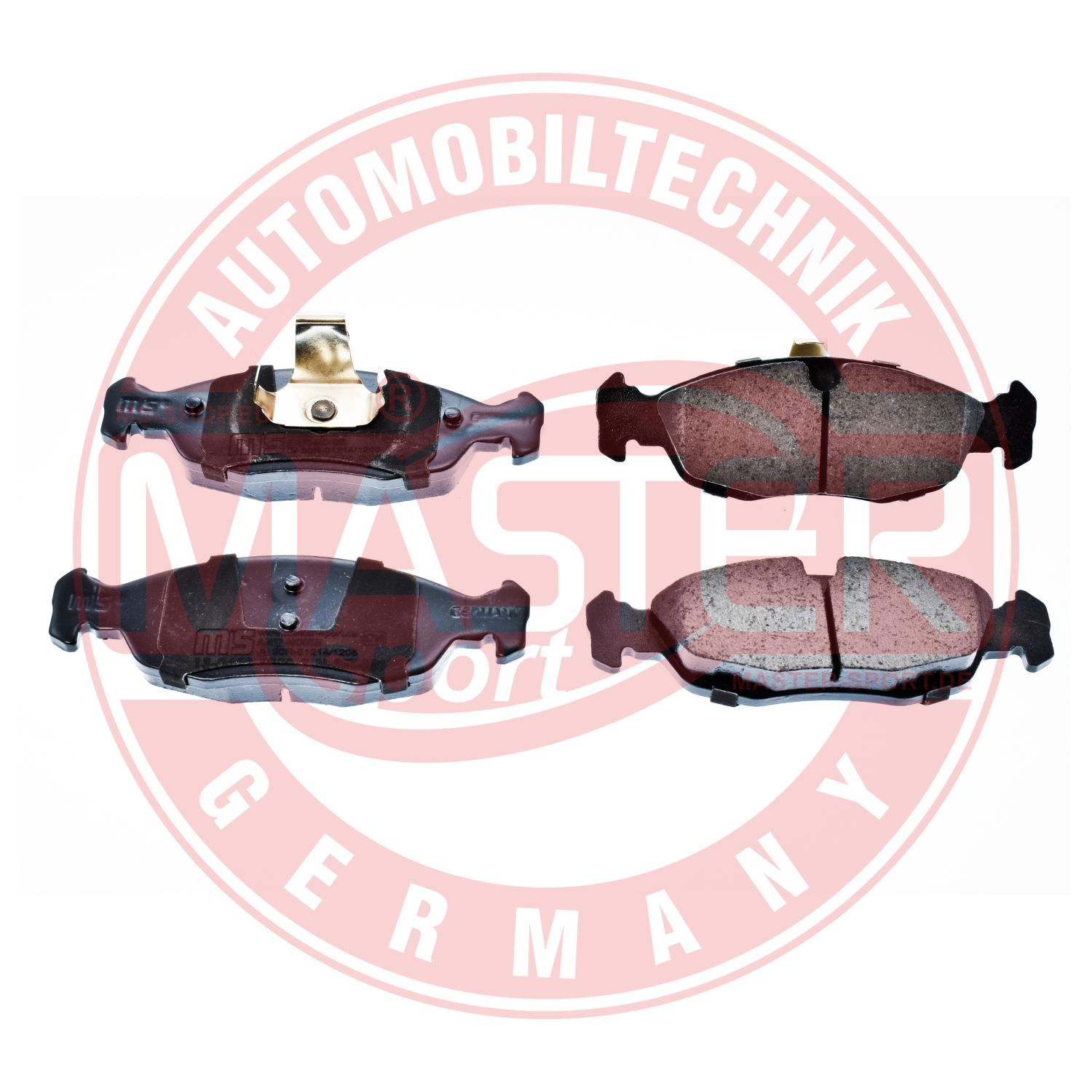 Zestaw klocków hamulcowych, hamulce tarczowe MASTER-SPORT GERMANY 13046070882N-SET-MS