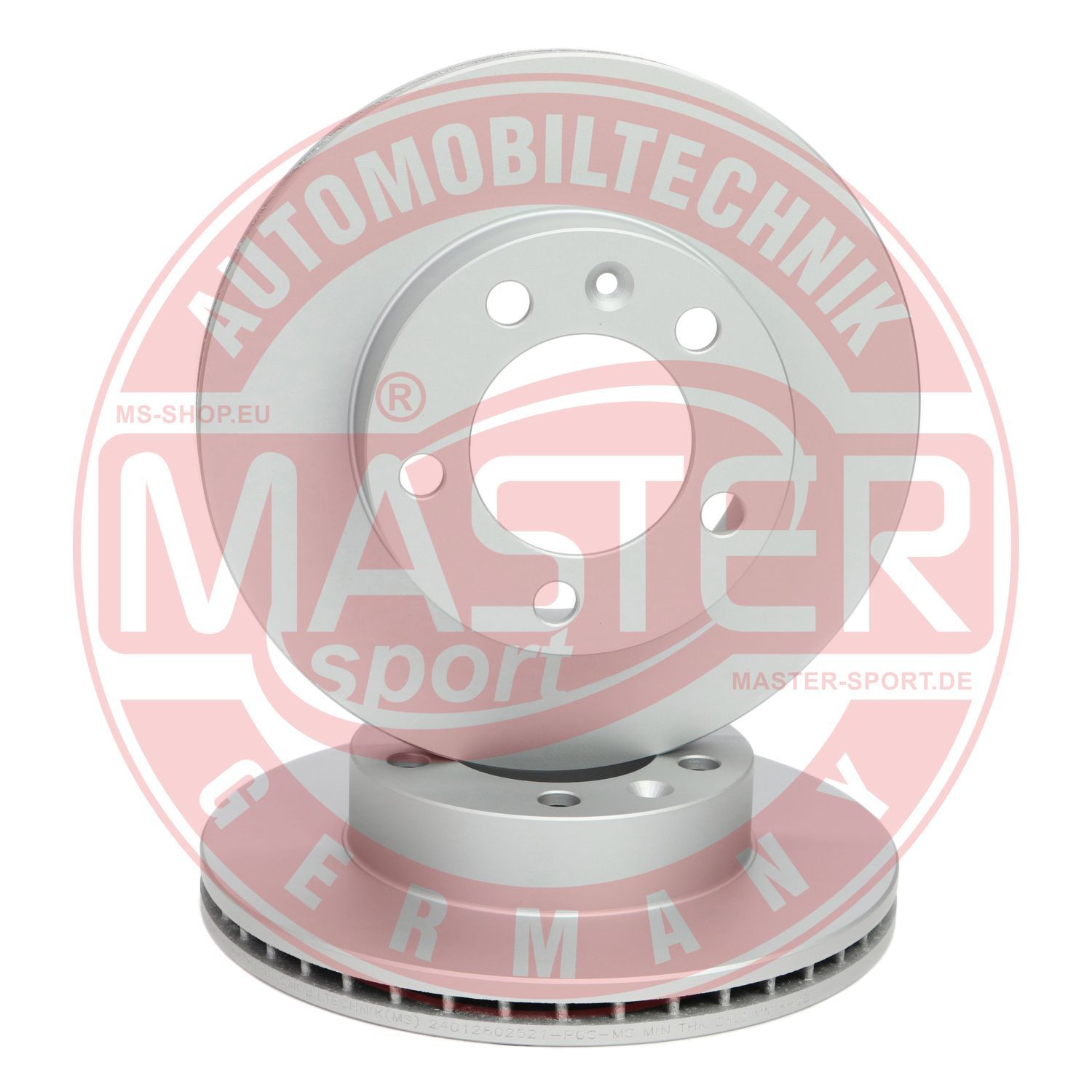 Tarcza hamulcowa MASTER-SPORT GERMANY 24012802521-SET-MS