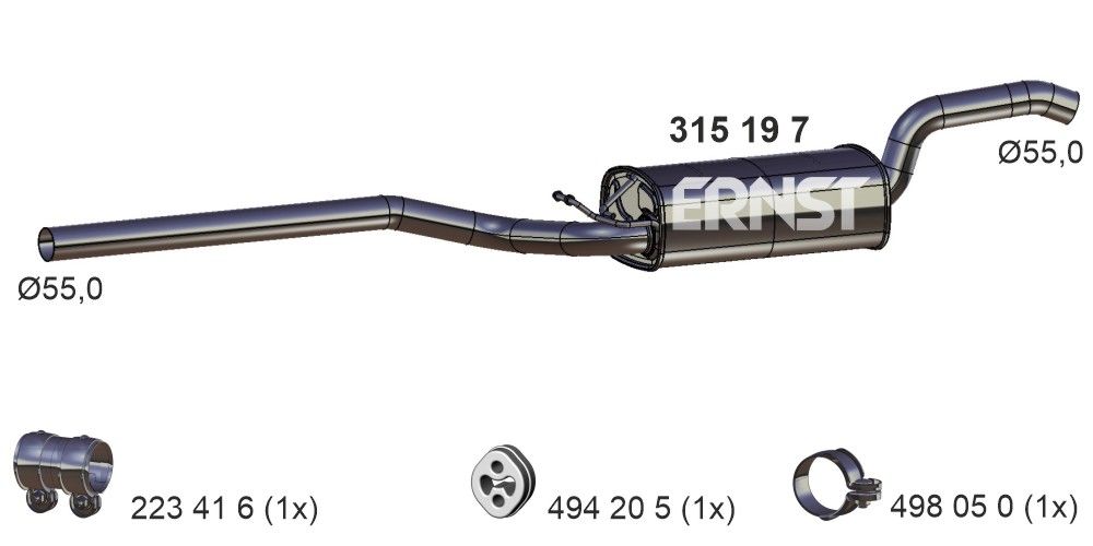 Toba esapamet intermediara ERNST 315197