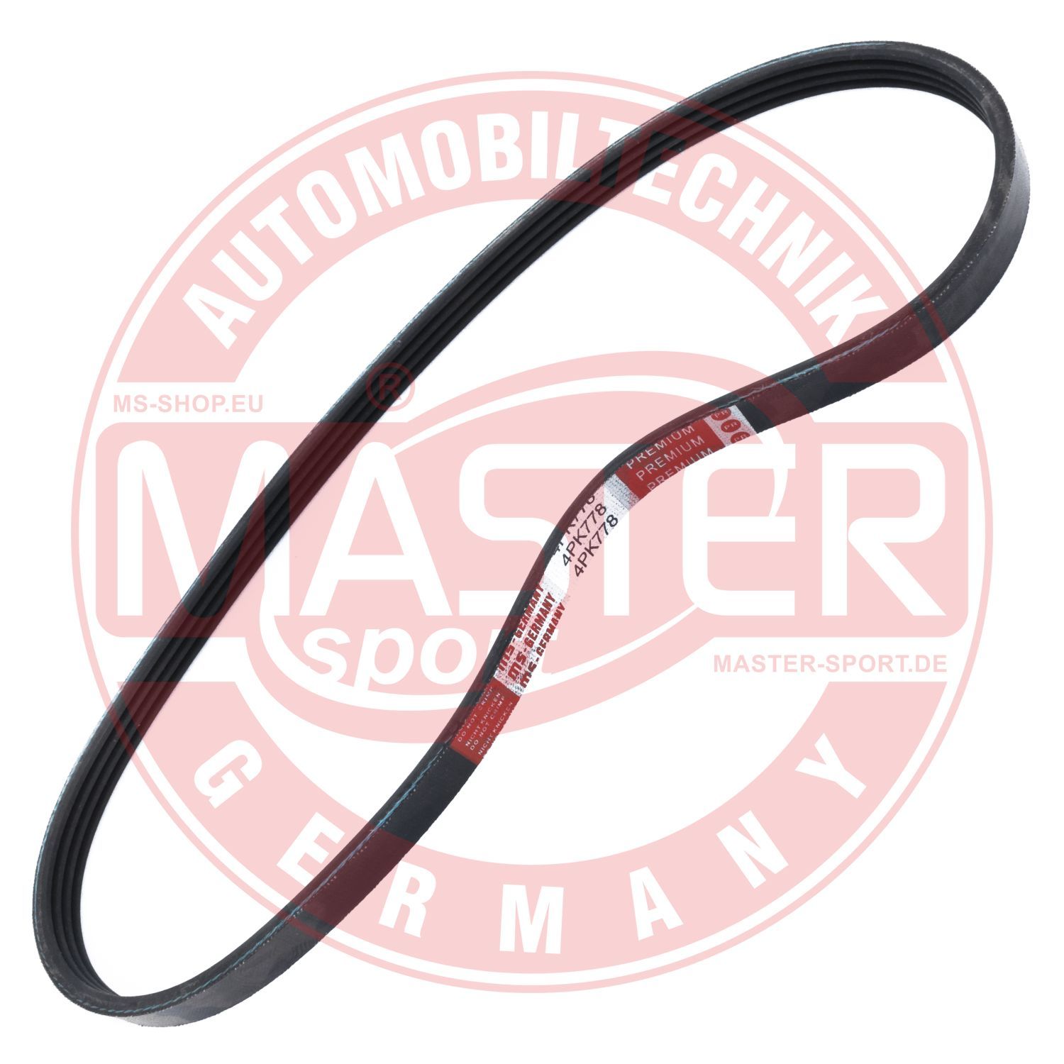 Pasek klinowy wielorowkowy MASTER-SPORT GERMANY 4PK778-PCS-MS