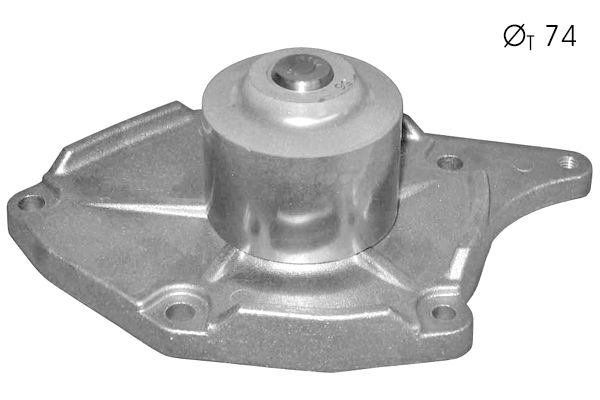 Pompe à eau, refroidissement du moteur