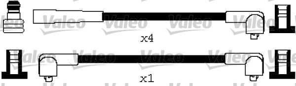 Zestaw przewodów zapłonowych VALEO 346633