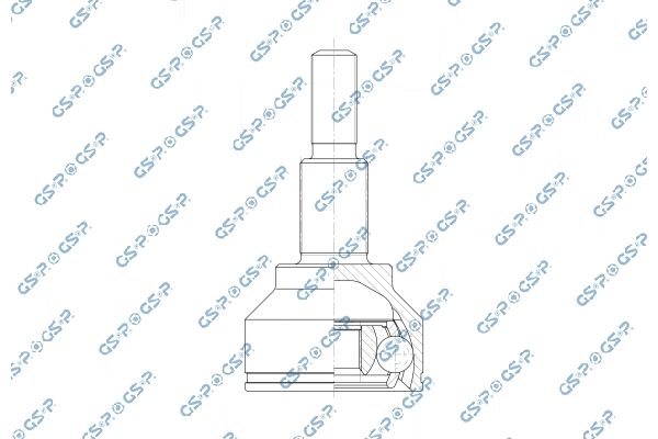 Zestaw przegubu, wał napędowy GSP 802522
