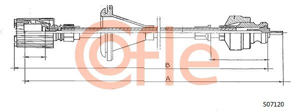 Linka tachografu COFLE 92.S07120