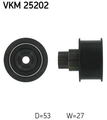 Vratná/vodicí kladka, ozubený řemen SKF VKM 25202
