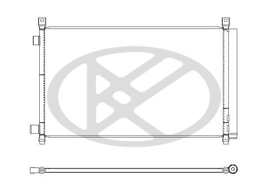 Condensator, climatizare KOYORAD CD020876