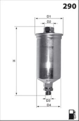 Filtr paliwa LUCAS FILTERS LFPF071