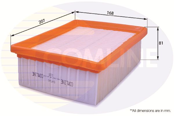 Filtr powietrza COMLINE EAF541