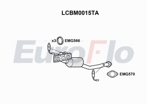 Katalizator EUROFLO 18407560714