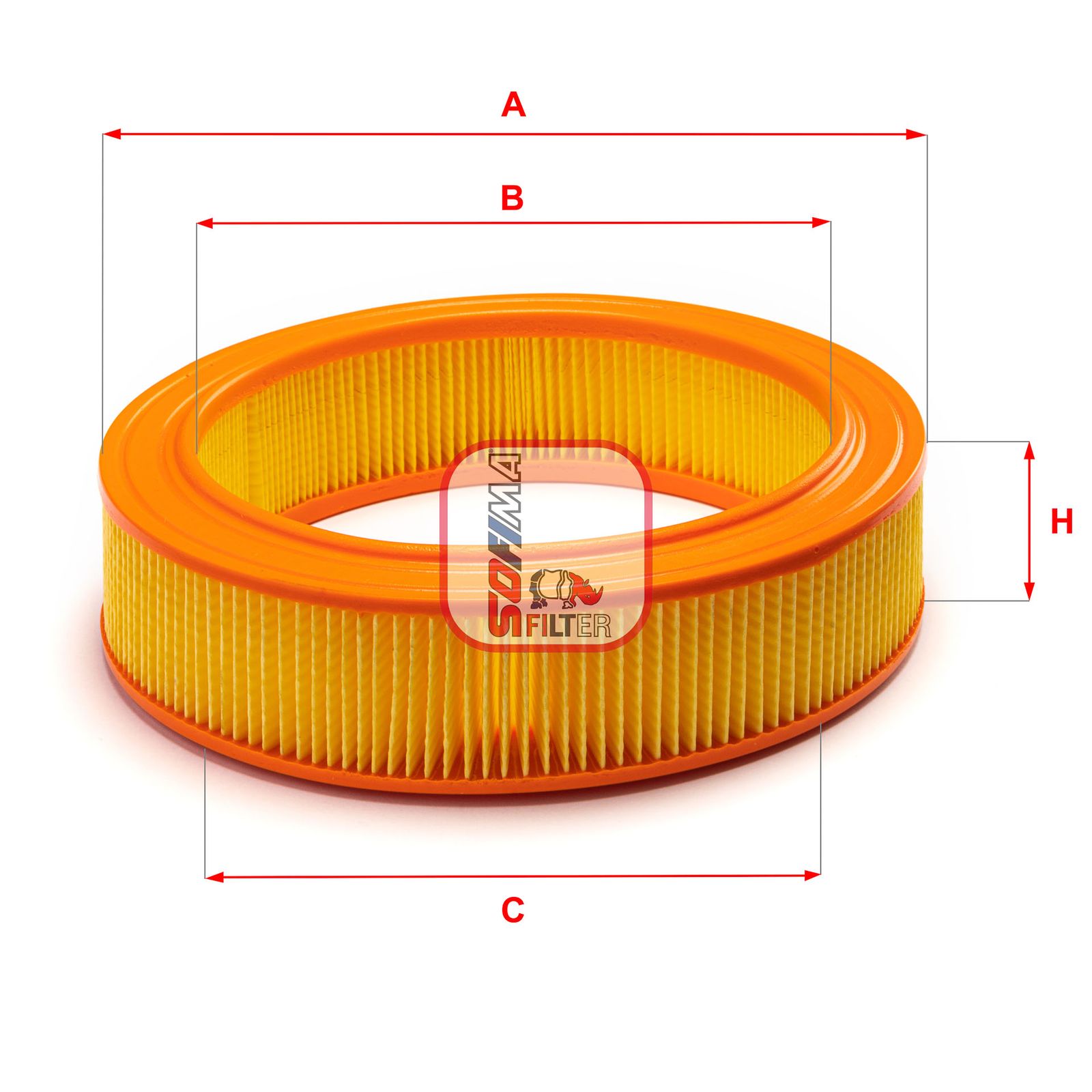 Filtru aer SOFIMA S 2040 A