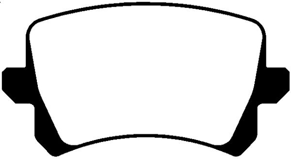 ABTEX - Rear Brake Pad Set