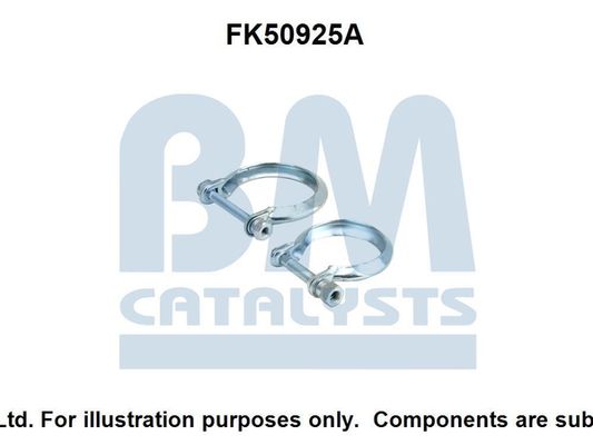 Zestaw montażowy, rura wydechowa BM CATALYSTS FK50925
