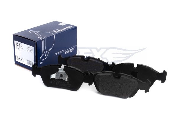 Levně Sada brzdových destiček, kotoučová brzda TOMEX Brakes 12-05