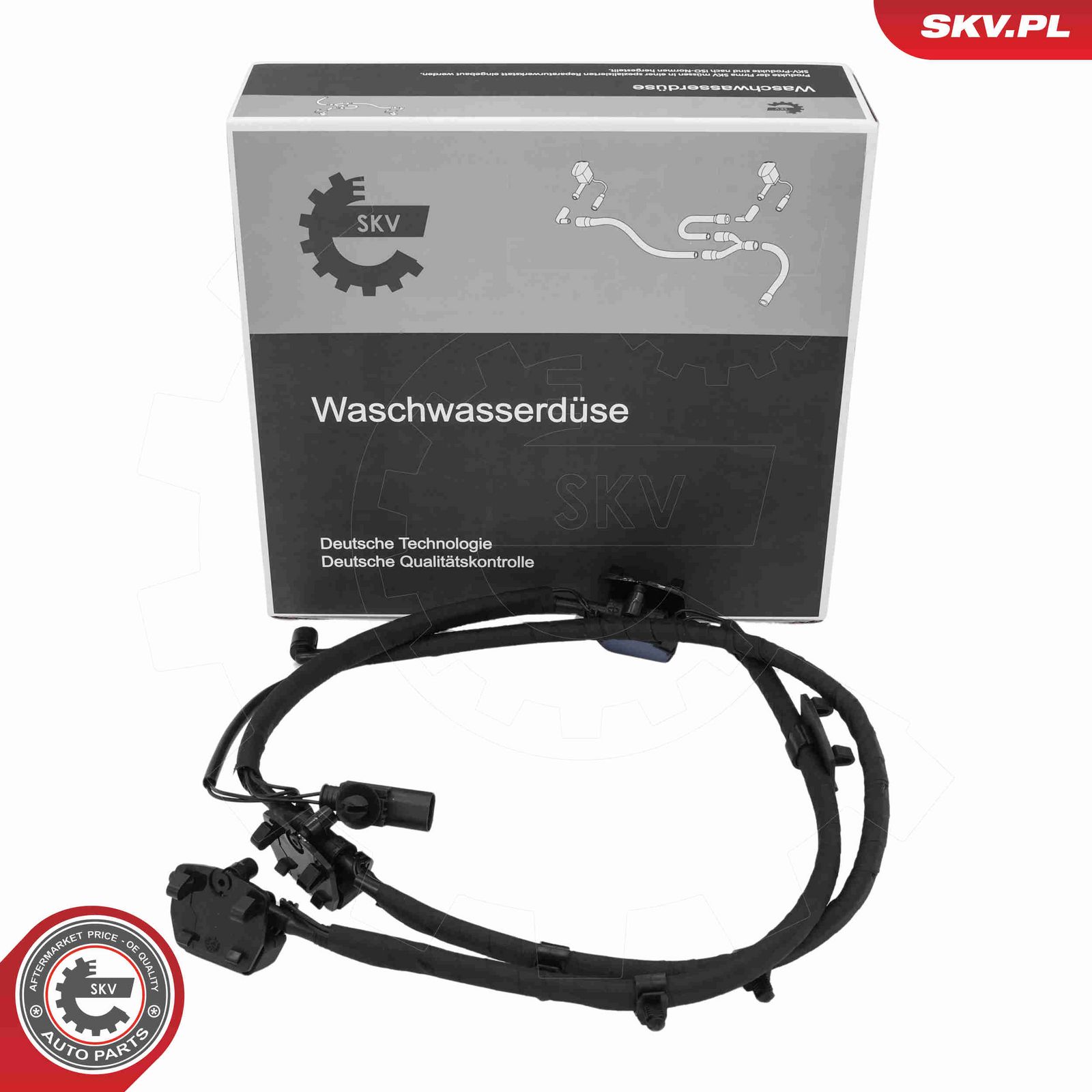 Цепь форсунок, система стеклоочистки