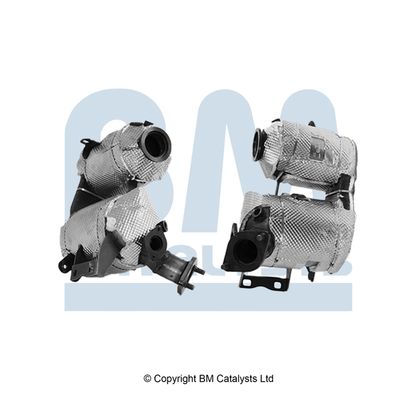 Filtr sadzy / filtr cząstek stałych, układ wydechowy BM CATALYSTS 289C02U000
