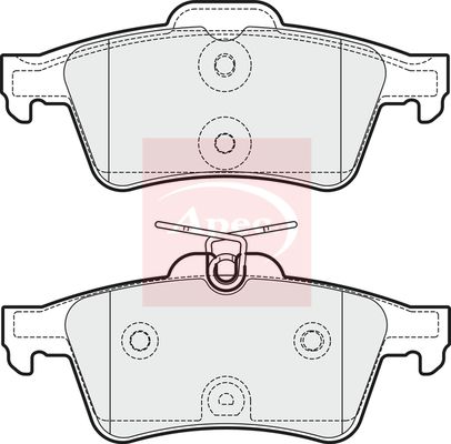 Apec - Rear Brake Pad Set