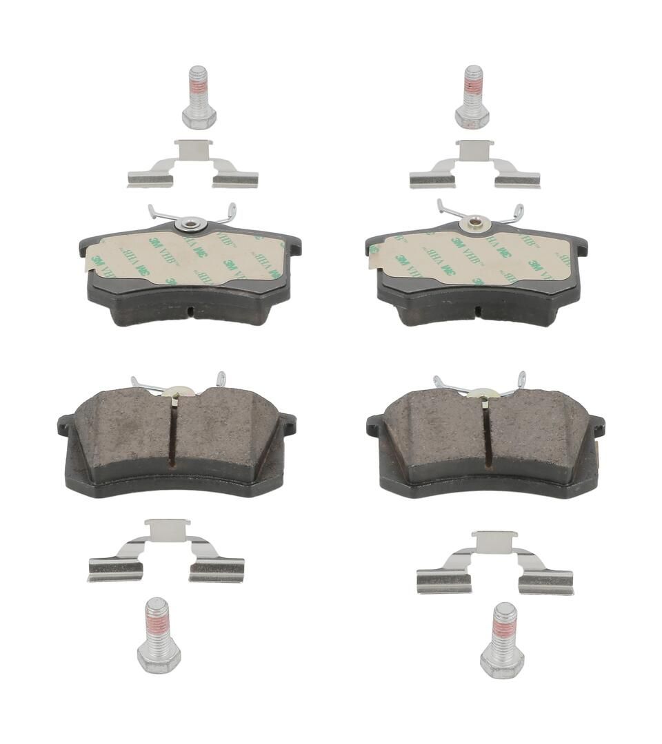 set placute frana,frana disc JURID 573005JC