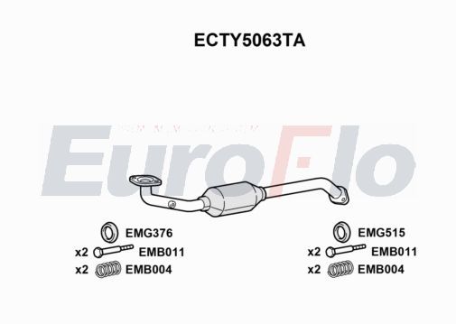 Katalizator EUROFLO 1741040130