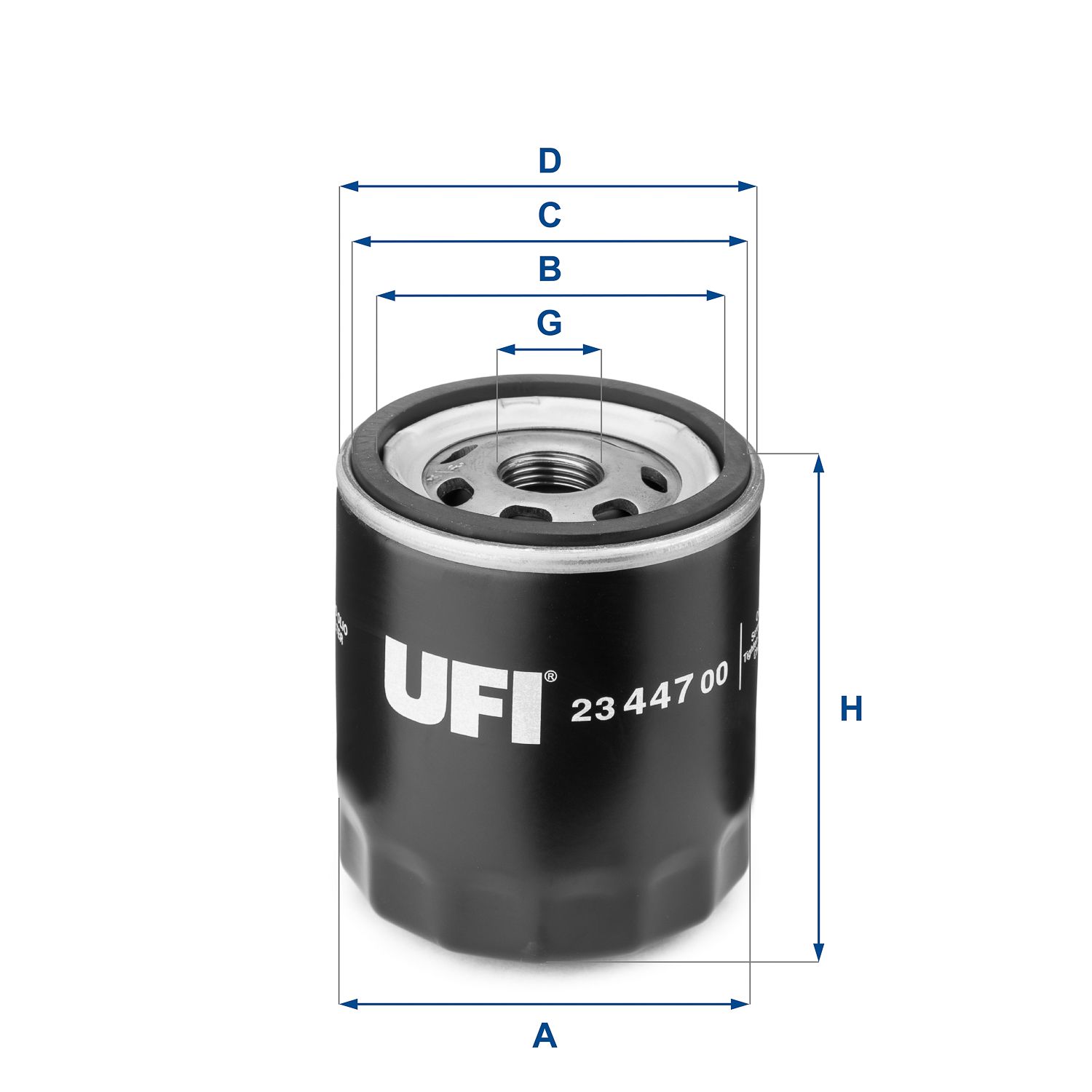 Olejový filter UFI 23.447.00