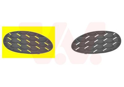 Grille de ventilation, pare-chocs