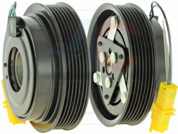 Cupla magnetica, compresor climatizare ACAUTO AC-06SD15