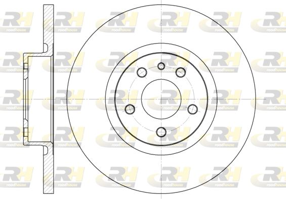 Tarcza hamulcowa ROADHOUSE 6512.00