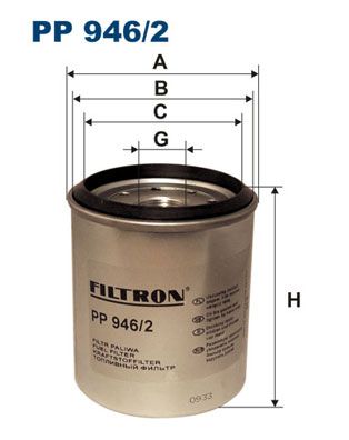Palivový filtr FILTRON PP 946/2