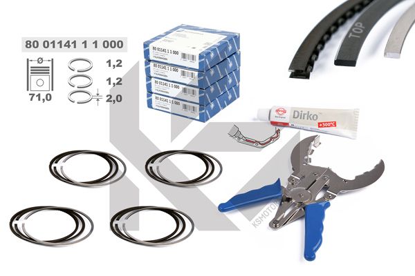 Set segmenti piston ET ENGINETEAM boxET – service kit R1010600KS
