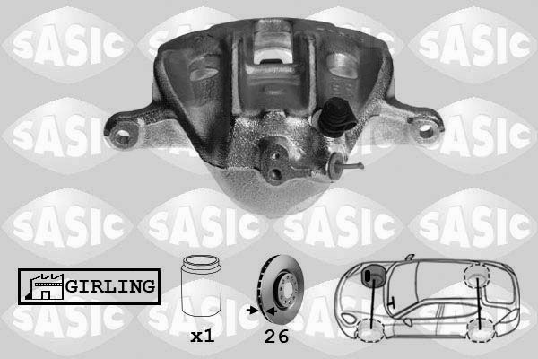 Zacisk hamulca SASIC SCA0081