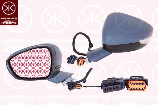 Lusterko zewnętrzne KLOKKERHOLM 55391043