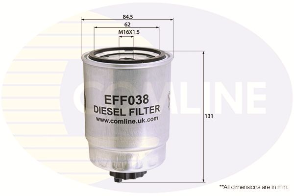 Filtr paliwa COMLINE EFF038