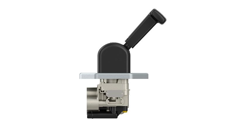 Valve de commande de frein, frein de stationnement